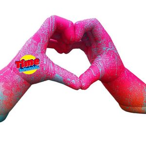 Globo Publicitario Inflable Gigante <span class=keywords><strong>de</strong></span> Personajes <span class=keywords><strong>de</strong></span> Dibujos Animados, Personalizado, Impermeable, <span class=keywords><strong>de</strong></span> Tela Oxford <span class=keywords><strong>de</strong></span> PVC, con Forma <span class=keywords><strong>de</strong></span> Corazón, Manos, LED, Resistente a la Intemperie - Product Image 5