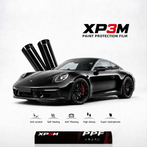 Film de protection de peinture XP3M PPF 7,5 mil, luxe, garantie 6 ans, film PPF noir pour voitures, film de protection de peinture PPF couleur - Product Image 1