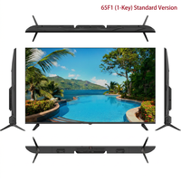 Televisor LED Inteligente 4K UHD de 100 Pulgadas con Android, WiFi, Bluetooth, HDMI, USB, Pantalla Grande para Cine en Casa y Grandes Espacios