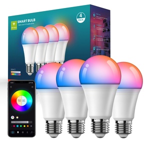 RGBW Smart LED <b>Bulb</b> 9W/10W <b>Remote</b> <b>Control</b> E27/B22 Multi Color & Tunable White 800lm - Product Image 5