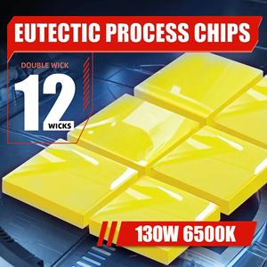 Nueva llegada CLD01 Auto reemplazo de bombilla delantera lámpara LED automóvil H1 H4 H7 H11 9005 9006 9012 5202 IP68 130W Led faro - Product Image 2