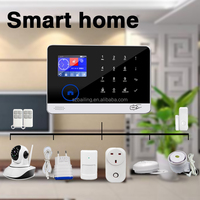 Sistem Alarm Rumah Nirkabel Cerdas 433Mhz Smart Wifi 4g Sistem Keamanan Rumah Dengan Aplikasi iOS dan Android serta Kartu RFID