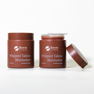 Chăm sóc da kem Container 50ml 60ml 100ml 120ml Matte nâu sang Trọng Cơ Thể Bơ Chà kính mặt kem mỹ phẩm Jar với hộp - Product Image 3