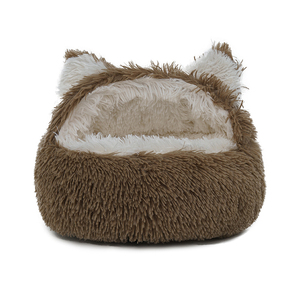 Fluffy Soft Anti Ansiedad Cama para mascotas Uso en interiores Lavable a máquina para gatos Perros <span class=keywords><strong>Cozy</strong></span> Pet Sleeping <span class=keywords><strong>Bed</strong></span> - Product Image 6