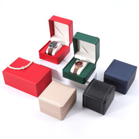 Boîte à montre en carton personnalisée de luxe, doublure en éponge, style classique haut de gamme, emballage pour montres pour hommes et femmes, cadeau de bijoux haut de gamme
