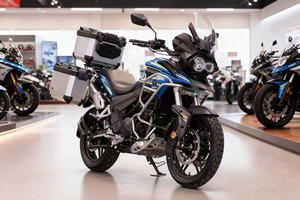 Zongshen Cyclone d'<span class=keywords><strong>occasion</strong></span> RX3S 400 Travel Edition |   Moto d'aventure à deux cylindres refroidie par eau avec ABS - Product Image 2