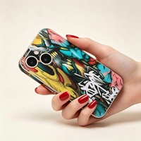 Zhimei 190*120mm Films de protection arrière 3D en relief gravé au laser, autocollants décoratifs pour téléphone, film pour machine de découpe de protecteurs d'écran