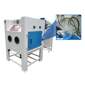Automatic Turntable <b>Sandblasting</b> <b>Machine</b> for Wheels Surface Cleaning - Product Image 1