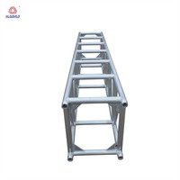 Estructura de escenario tipo Spigot de 8 pies para iluminación y soporte de altavoces Line Array, cubierta superior para escenario