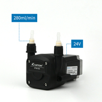 Pompe péristaltique électrique de petite taille Kamoer KPHM900, nouveau modèle, 800 ml/min, 12 V, 24 V, moteur à balais ou pas à pas