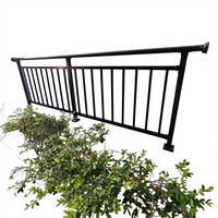 Balustrade de sécurité pour balcon, toit, baie vitrée, terrasse, escalier, galvanisée, fixation au sol, production usine Huizhou