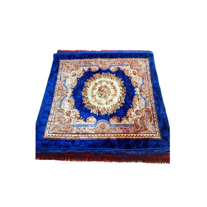 Tapis en flanelle 180x200cm à motif géométrique gaufré, fabriqué à la machine, antidérapant, pour salon, bureau, usage domestique, en fibre de polyester, lavable à la main - Product Image 2