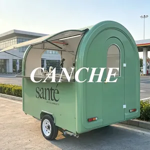 Remolque de Comida Móvil de Alta Calidad Equipado con Cafetería, Dulcería y Hamburguesería, Camión de Comida Rápida en Venta - Product Image 1