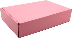 Custom Style Recycled Materials Matt Lamination Packing Kraft Paper Box Magnetic Closure Custom Logo Corrugated Board Box - Product Image 3