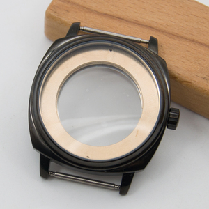 Caja de Reloj de Acero Inoxidable PVD Pulido de 41 mm, Movimiento ETA 2836 Miyota <span class=keywords><strong>Serie</strong></span> 82, Herramienta y Pieza para Reloj de Pulsera 316L - Product Image 2