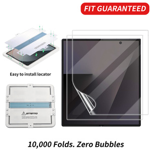 Film protecteur d'écran en hydrogel HD transparent de haute qualité OEM ODM avec outil de localisation pour une installation facile pour <span class=keywords><strong>Samsung</strong></span> Z Fold 8, film TPU souple - Product Image 1