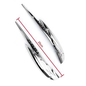 Autocollants d'emblème de réservoir de gaz de <span class=keywords><strong>moto</strong></span> chromés pour <span class=keywords><strong>HONDA</strong></span> VTX1800 - Product Image 2