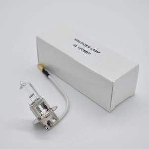 HoneyFly Silla Dental Oral Lámpara halógena JA 12V 55W Escáner Bombilla de iluminación con cabeza de <span class=keywords><strong>bala</strong></span> de alambre Bombilla de odontología médica operativa - Product Image 2