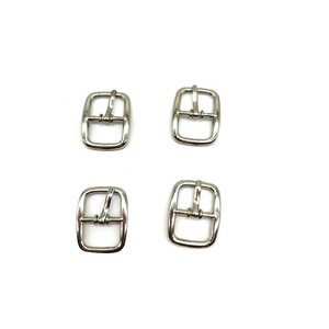 Hebillas Metálicas Cuadradas de Aleación Duradera de 7.7mm, 10mm, 12mm, 15.2mm para Zapatos, Ropa, Bolsos y Manualidades - Product Image 1