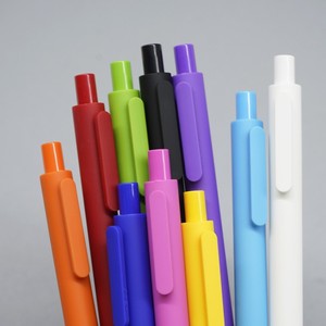 Bolígrafo de Gel Retráctil con Logotipo Impreso Personalizado, Recubrimiento en Aerosol de Color, Bolígrafo de Gel Color Caramelo, Regalo Promocional Corporativo - Product Image 1