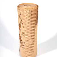 Rouleau de papier artisanal en nid d'abeille recyclé de haute qualité - Taille personnalisable GSM OEM Papier d'emballage pour cadres photo Projets d'artisanat Gratuit