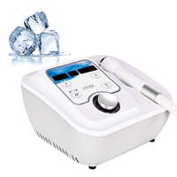 Masajeador Facial Frío y Caliente para Reducir Poros, Reafirmar la Piel y Tonificar el Rostro, Máquina Facial con Tecnología de Electroporación de Martillo Frío y Caliente
