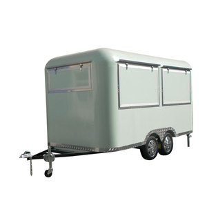 Fuente de la fábrica ce aprueba de algodón de caramelo de comida móvil de acero inoxidable cocina <span class=keywords><strong>furgonetas</strong></span> para venta - Product Image 2