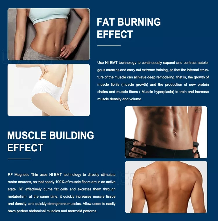 Weight Loss Fat Burning Ems Body Slimming Device Rf