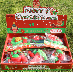 Cadeau de Noël Joyeux Noël, jouets sensoriels en PVC en forme de patte de chat, jouets à presser pour soulager le stress, pour les enfants et la famille, pour les filles - Product Image 4