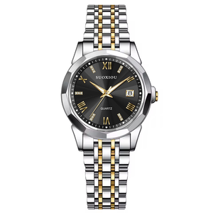 Reloj de Cuarzo de Lujo de Alta Calidad, <span class=keywords><strong>Nuevo</strong></span> Diseño, Superventas, <span class=keywords><strong>Precio</strong></span> al por Mayor, Relojes para Hombre y Mujer, Esferas Azules, Negras y Plateadas - Product Image 4