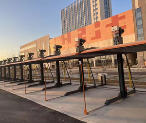 <span class=keywords><strong>Lift</strong></span> parkir vertikal tiang ganda, peralatan parkir dalam ruangan luar ruangan - Product Image 3