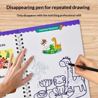 Cuaderno de práctica de caligrafía con ranuras para transición de preescolar a primaria, edición francesa transfronteriza, papel para control del uso del lápiz para estudiantes