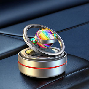 New Luxury <strong>Car</strong> Interior Accessory Star Solar Rotating Ornament Metal Aromatherapy <strong>Car</strong> <strong>Diffuser</strong> for Odor Removal Trendy Elegant - Product Image 4