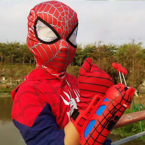 MILI Vente à Chaud <span class=keywords><strong>Spiderman</strong></span> <span class=keywords><strong>Gant</strong></span> en Plastique Pulvérisation Eau Poignet Pistolet Jouet Ensemble Jeu Extérieur et Cadeau d'Anniversaire pour Enfants - Product Image 4