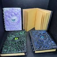 Kindfull Vente à Chaud Classique Yeux de Démon 3D Résine Dragon Livre Décoration Bloc-Notes Pratique pour Dessin et Écriture