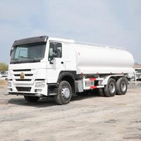 Camión Cisterna Multifuncional de 6x4 y 20m³ Directo de Fábrica, Camión Cisterna de Agua con Aspersor Diésel para Riego de Jardines y Calles