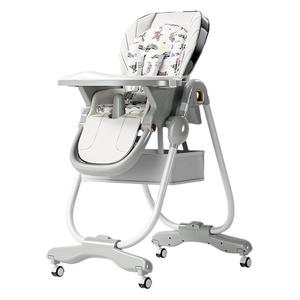 Chaise de table à manger multifonctionnelle, pliable et portable pour les enfants pour l'apprentissage à la maison Chaise haute et rehausseur durable pour bébé - Product Image 5