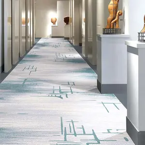 Tapis de style européen d'hôtel à paillettes, en chine, 80% laine, 20% Nylon, mural