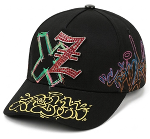 Casquettes de baseball originales G5 31 El Mago en daim de haute qualité, casquettes Rico à visière incurvée avec strass - Product Image 3