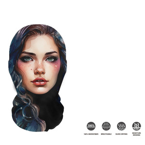 パーティーや休日のための面白いハロウィーンプリントスカルフルフェイス通気性バラクラバ - Product Image 5
