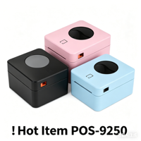 Nouvelle mise à jour : Imprimante thermique ZJ9250 pour étiquettes d'expédition et codes-barres, imprimante thermique pour bordereaux d'expédition 4x6, imprimante A6 100x150 mm, haute vitesse 160 mm/s