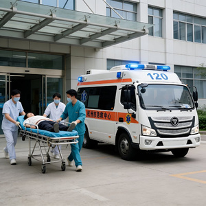 Ambulance de transport de patients Foton 4X2, type diesel/essence, pour secours d'urgence hospitalier, <span class=keywords><strong>prix</strong></span> direct usine - Product Image 5
