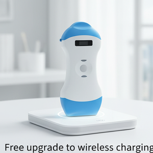 Ecógrafo Veterinario Inalámbrico Doppler Convexo Lineal Portátil <span class=keywords><strong>de</strong></span> Doble Cabezal y 128 Elementos para Uso Médico - Product Image 5