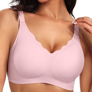 Reggiseno Push-Up Senza Cuciture OEM per <span class=keywords><strong>Donna</strong></span>, Supporto Morbido Senza Ferretto, Traspirante, Copertura Completa per Seni Grandi - Product Image 5