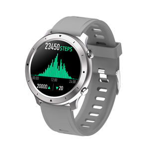 Reloj Inteligente DF F87 con Correa de Acero HW20 para Hombre, ECG+PPG, Resistente al Agua, Llamadas por BT, Monitoreo de Frecuencia Cardíaca, Recordatorio de Mensajes, Reloj Inteligente Deportivo - Product Image 4