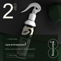 Spray d'entretien du cuir pour vestes, chaussures, canapés, intérieur de voiture, traitement en mousse pour nettoyage, non parfumé