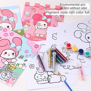 Set <span class=keywords><strong>de</strong></span> Maquillaje con Purpurina para Colorear con Pintura Gouache, Diseño 3D Pintado a Mano del Grupo <span class=keywords><strong>de</strong></span> KPOP Witch Hunting, para Todas las Edades - Product Image 4