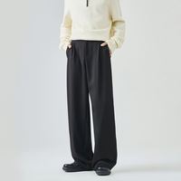Pantalon décontracté pour homme OEM – Coupe décontractée, jambe droite, style mature léger, idéal pour l'automne et l'hiver, usage quotidien