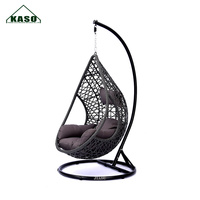 Hamac de jardin, Double Patio, chaises suspendues, canapés de salon, sièges de plafond, rotin, balançoire en forme d'œuf, bon marché