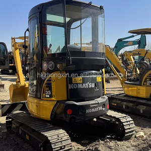 Used <b>Mini</b> Excavator Komatsu PC35MR-2 High Quality From Japan Komatsu <b>Pc</b> 35 Construction Digger on Hot Sale - Product Image 1